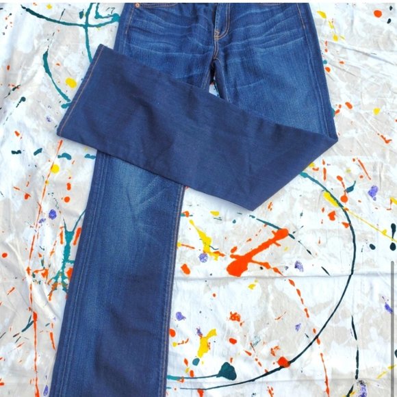 7 FOR ALL MANKIND JEANS, 28 MEDIUM WASH - Picture 4 of 5